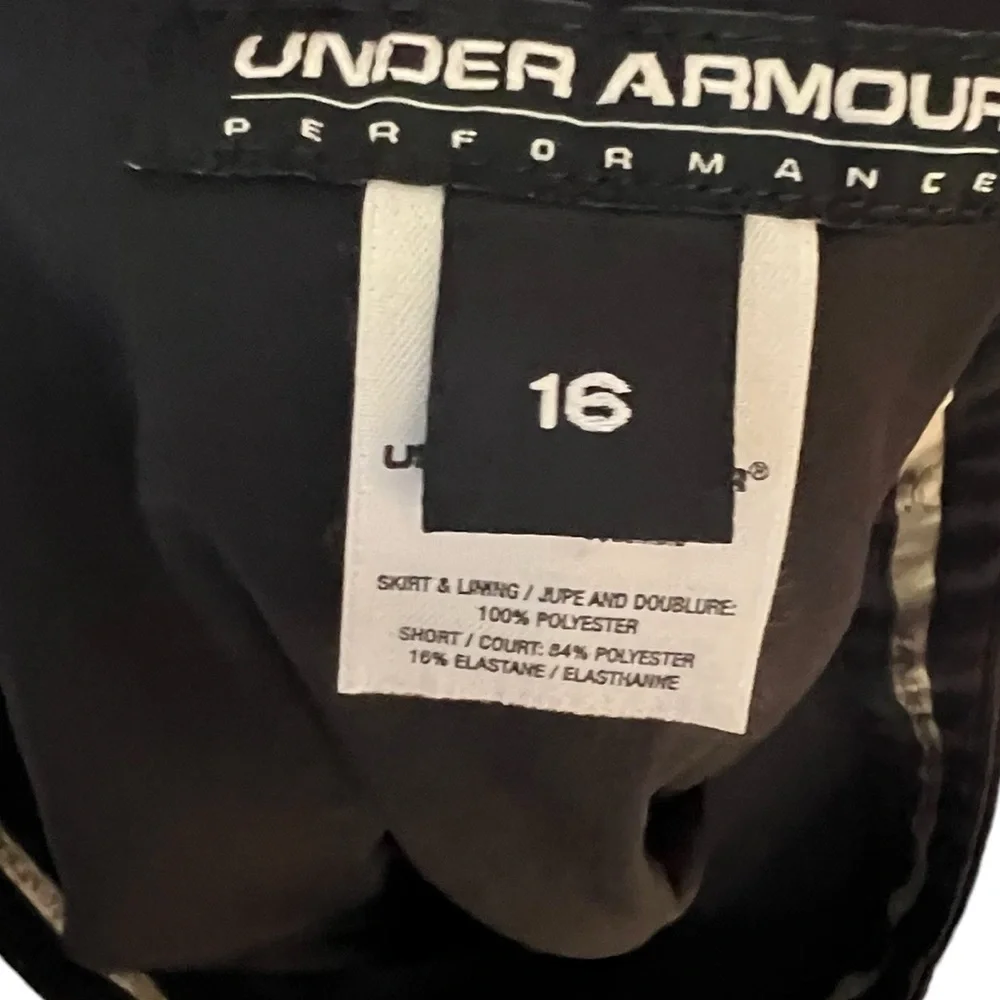 Under Armour Performance‎ Black Skort - Picture 4 of 5